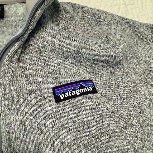Patagonia Better Sweater Quarter Zip – Size Small (Gray) - Picture 2 of 5